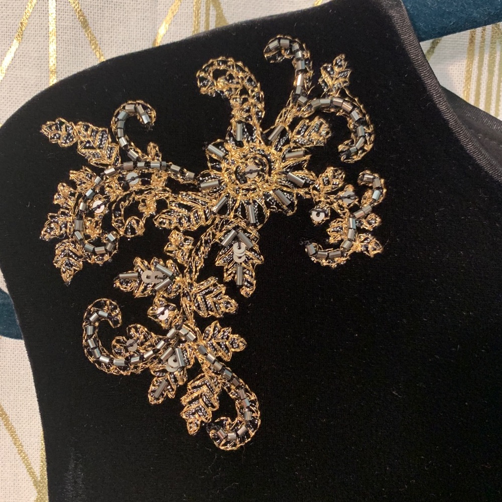 White House Black Market Velvet Dress